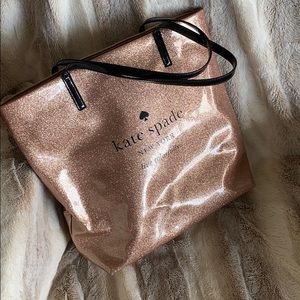 Kate spate glitter tote